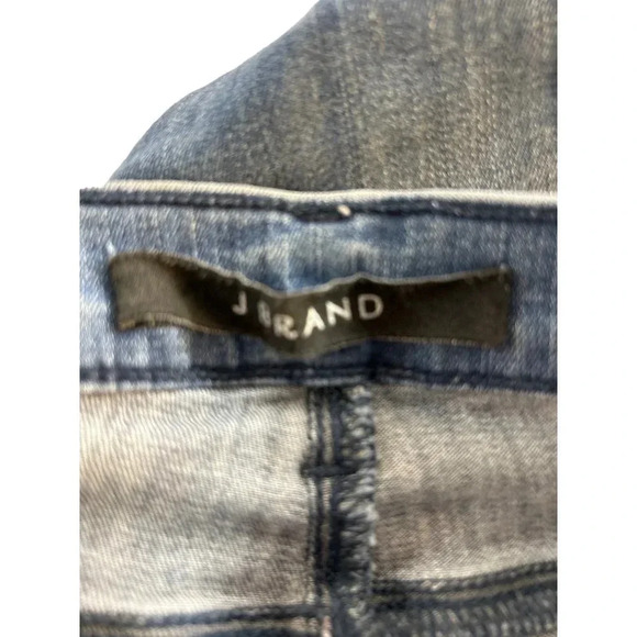 J Brand Liberty Womens Jrs  Skinny Jeans Med Wash Whiskering Size 27 - Picture 5 of 8